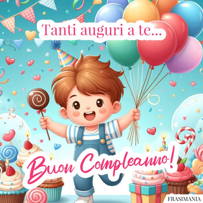 Buon compleanno tanti auguri te