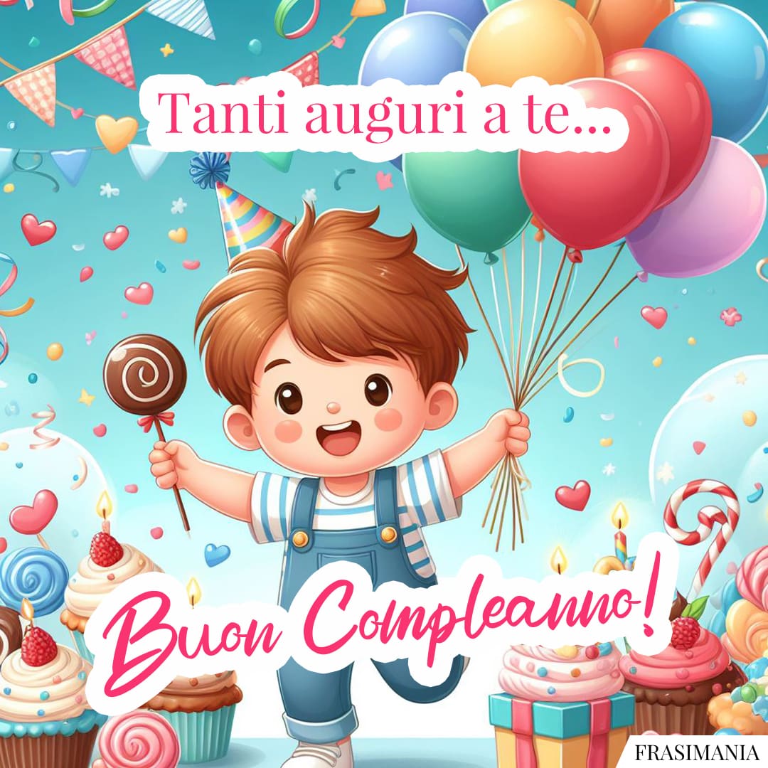 Tanti auguri a te... Buon Compleanno!