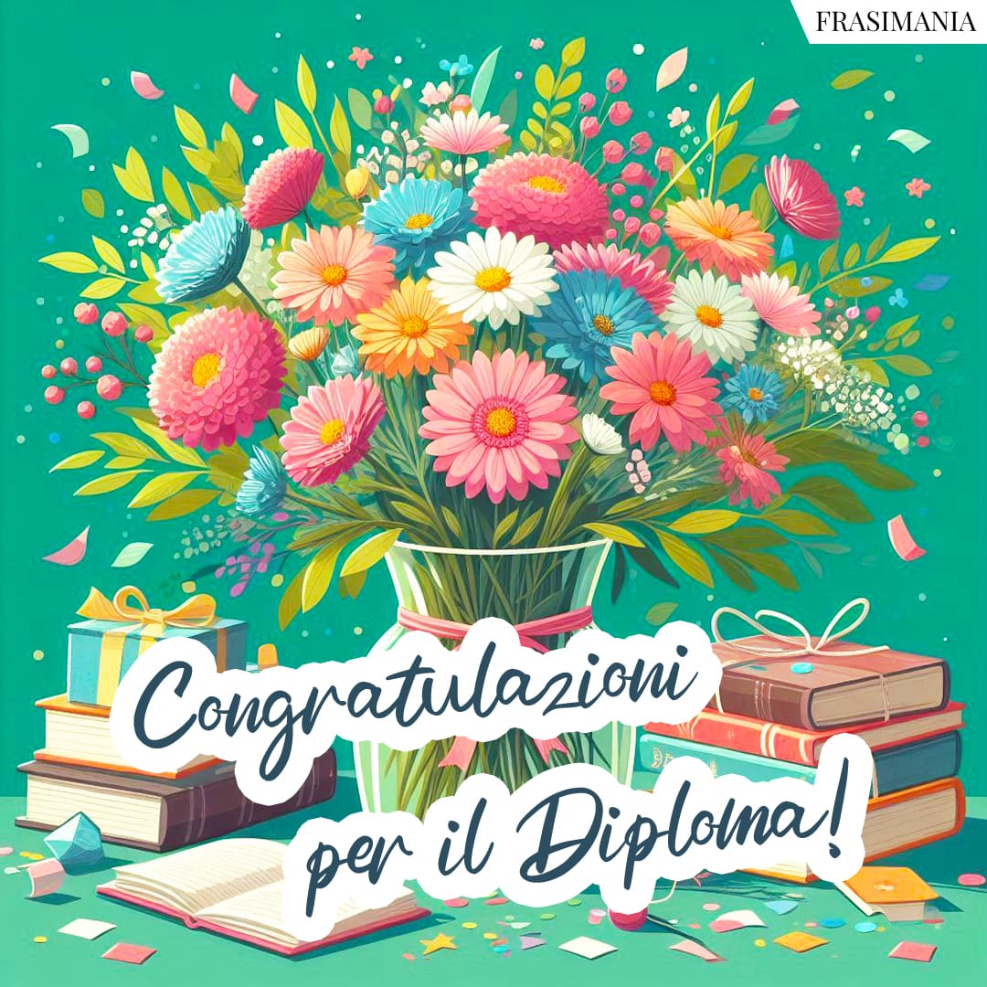Congratulazioni per il Diploma!