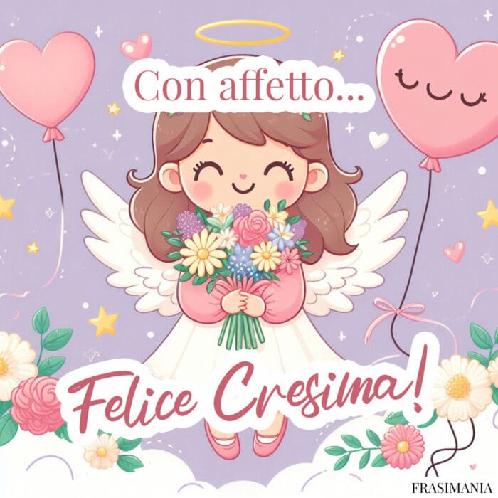 Con affetto... Felice Cresima!