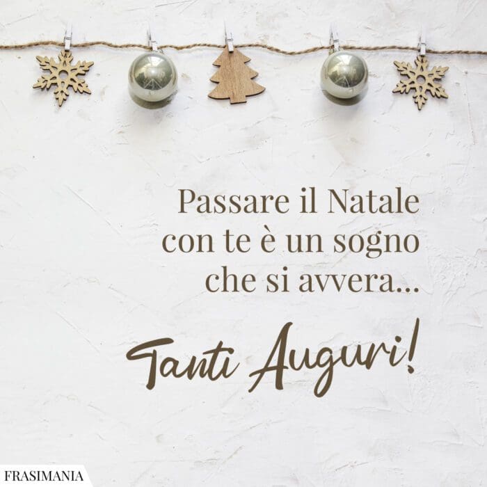 Auguri Natale sogno