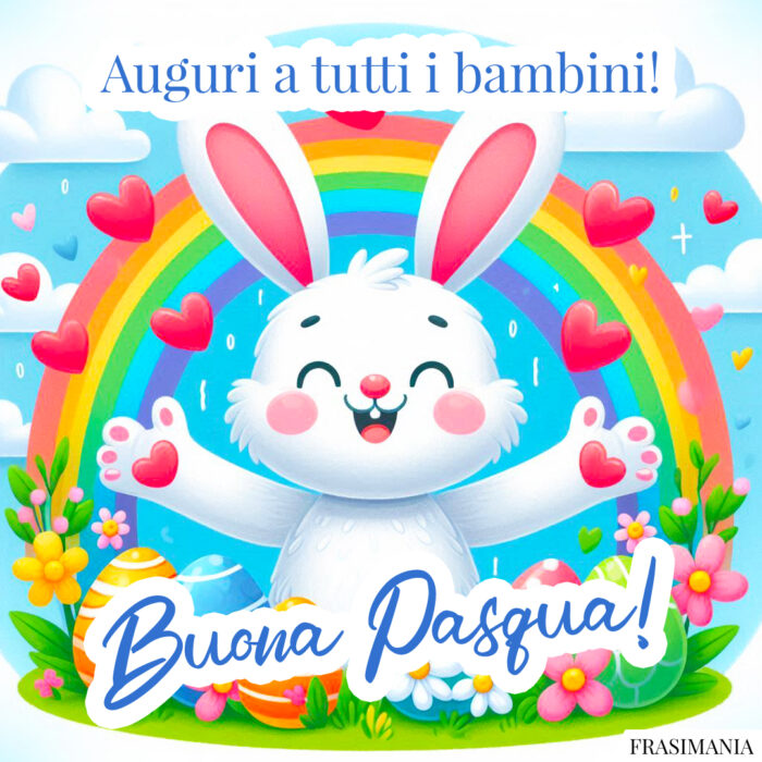 Auguri a tutti i bambini! Buona Pasqua!