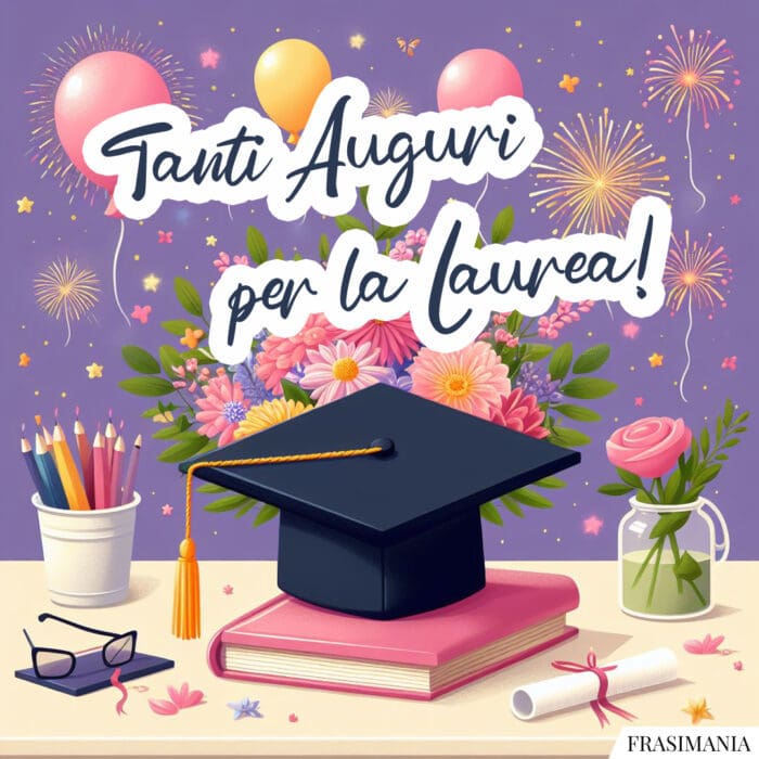 Tanti Auguri per la Laurea!