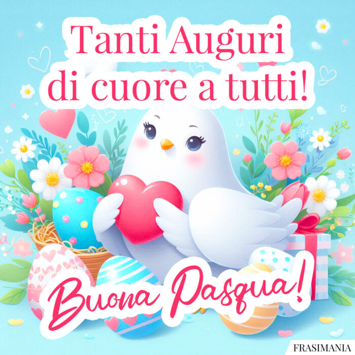 Tanti Auguri di cuore a tutti! Buona Pasqua!