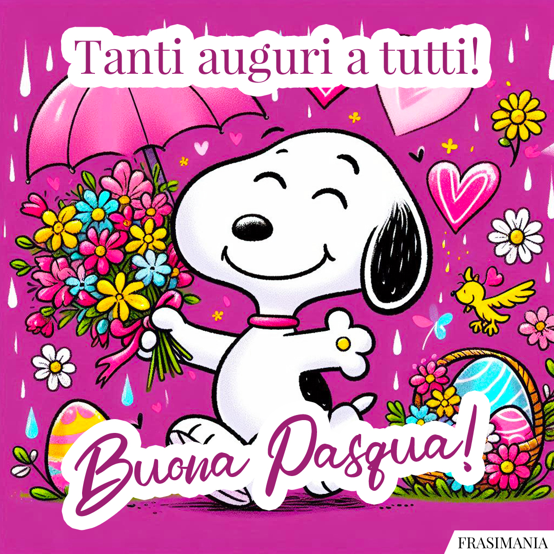 Tanti auguri a tutti! Buona Pasqua!