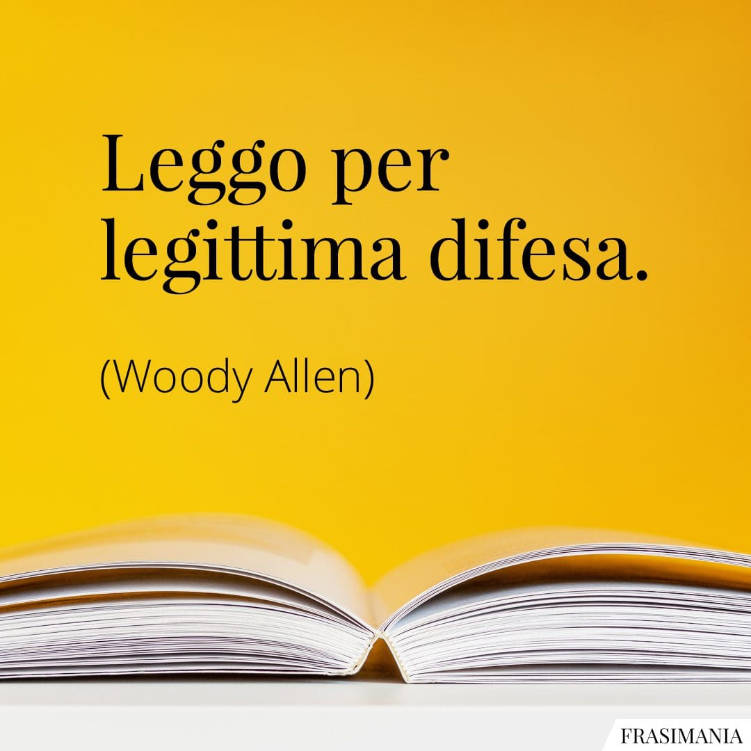 Leggo per legittima difesa.
