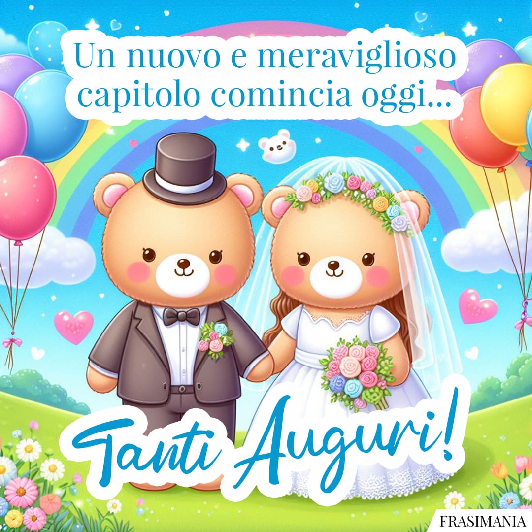Un nuovo e meraviglioso capitolo comincia oggi... Tanti Auguri!