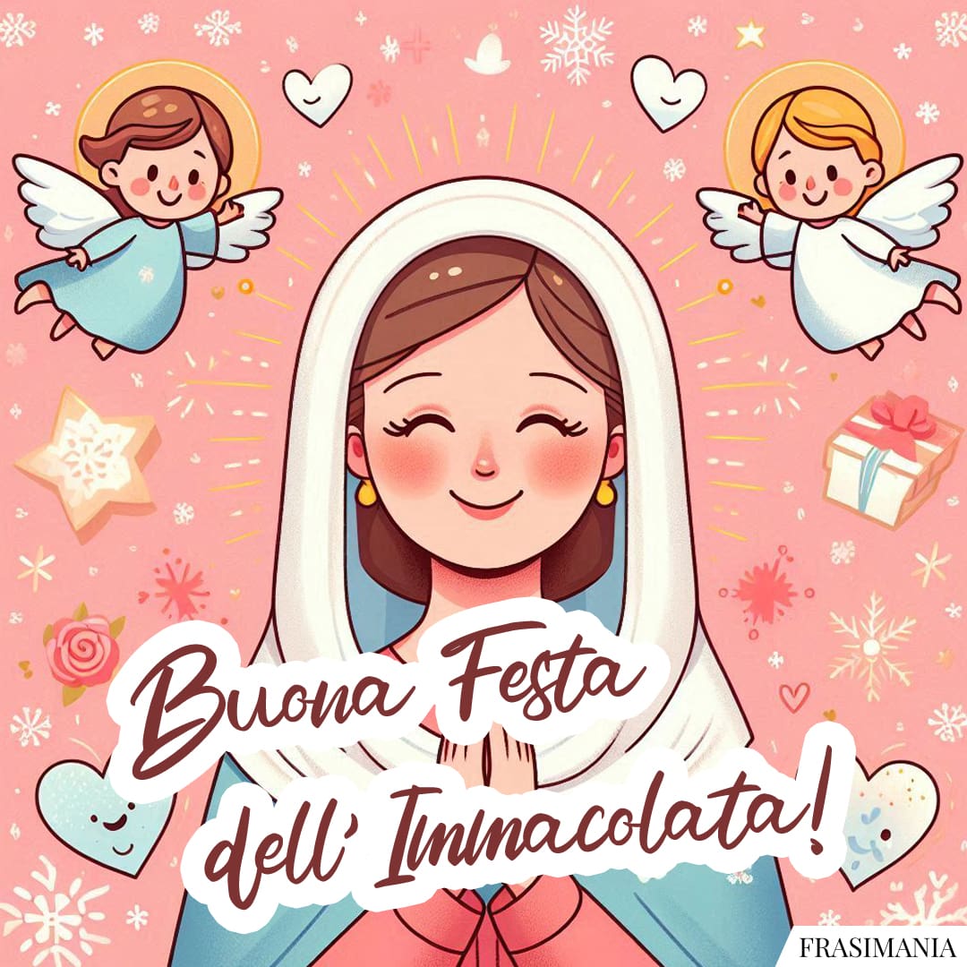 Buona Festa dell'Immacolata!