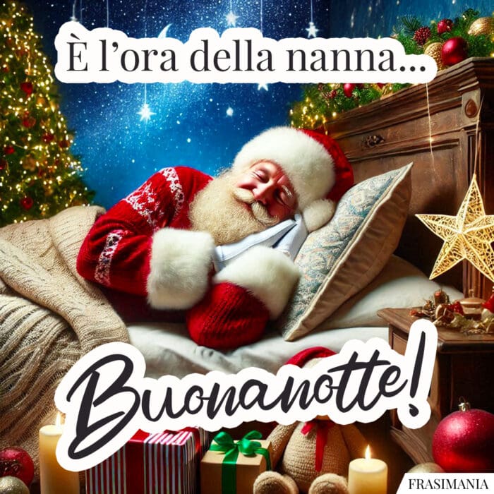 È l’ora della nanna… Buonanotte!