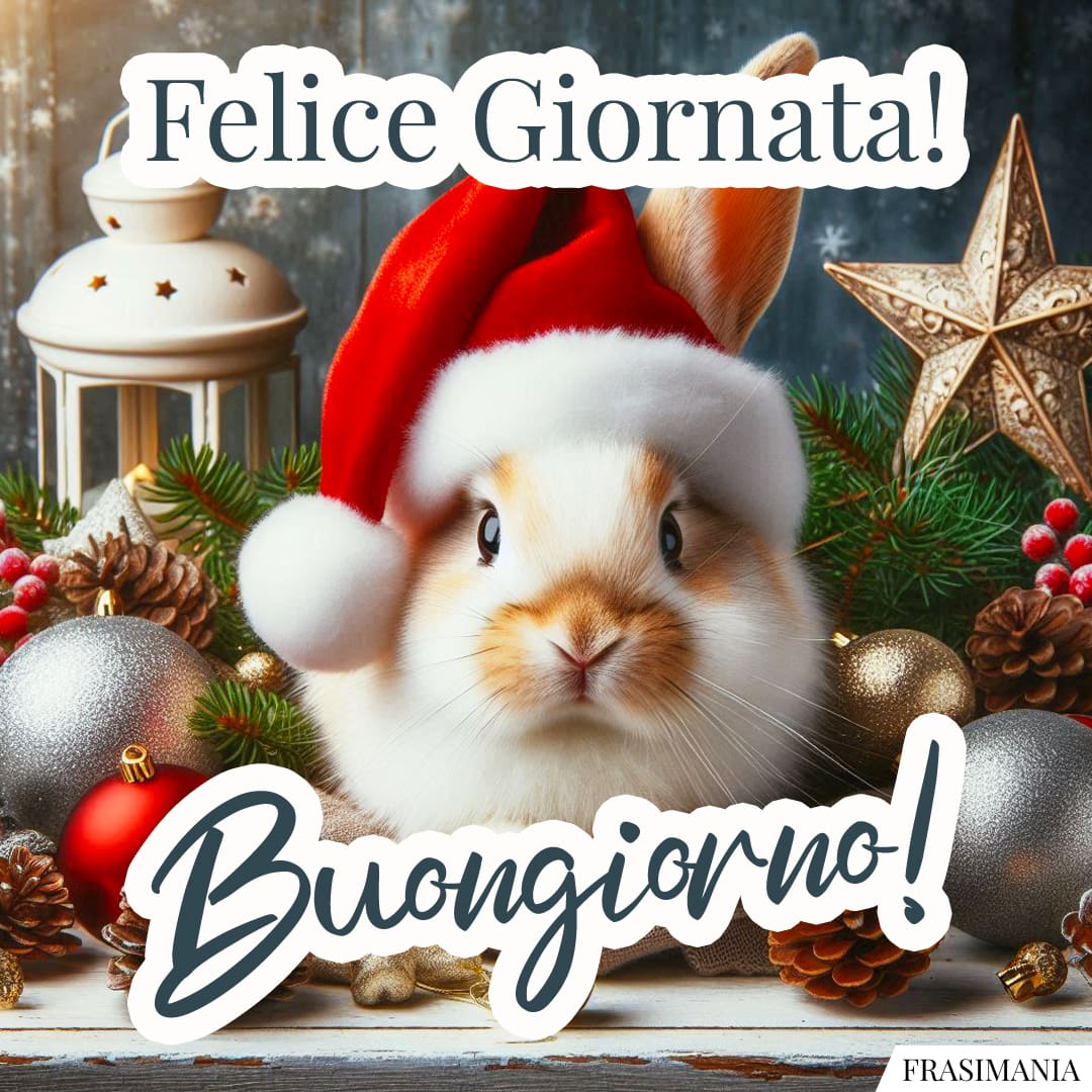 Felice Giornata! Buongiorno!
