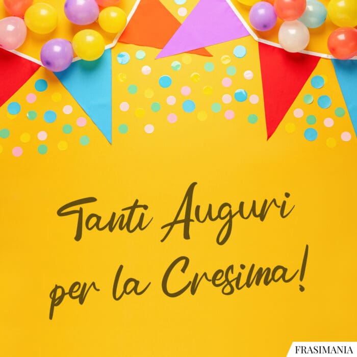 Tanti Auguri per la Cresima!