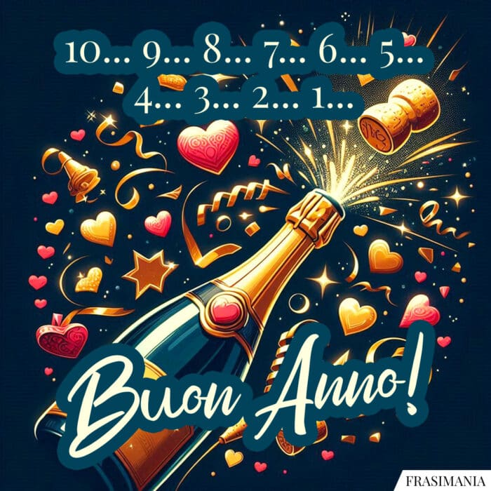 10... 9... 8... 7... 6... 5... 4... 3... 2... 1... Buon Anno!