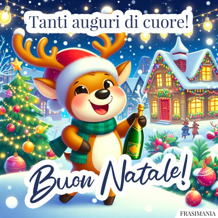 Tanti auguri di cuore! Buon Natale!