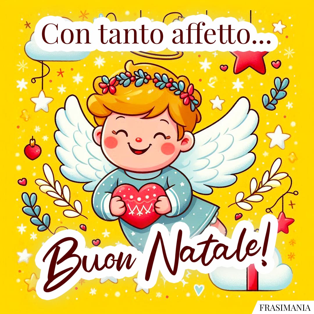 Con tanto affetto... Buon Natale!