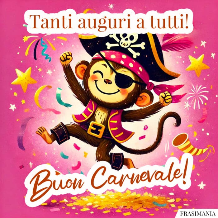 Tanti auguri a tutti! Buon Carnevale!