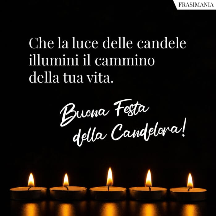 Frasi auguri Candelora