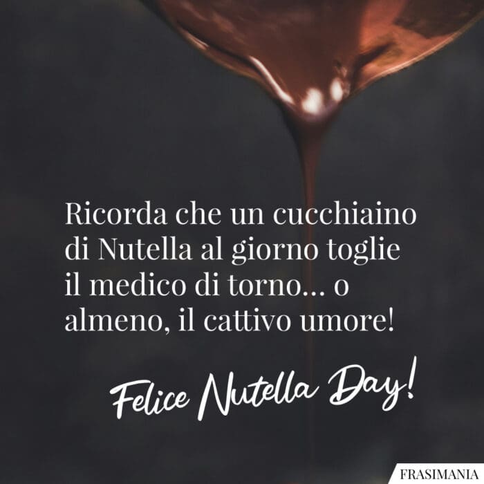 Frasi Nutella Day auguri