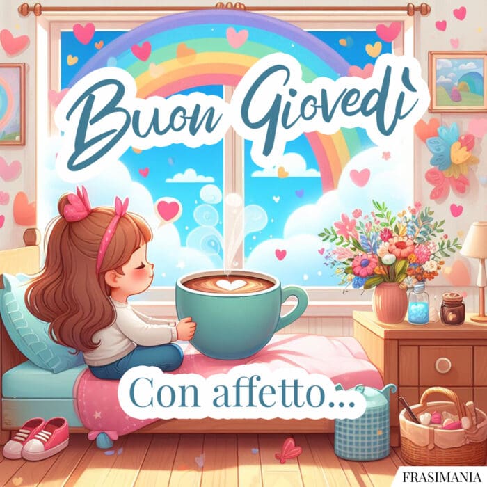 Buon Giovedì. Con affetto…