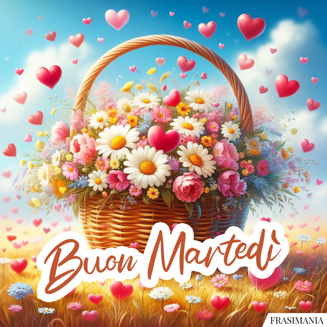 Buon Martedì.