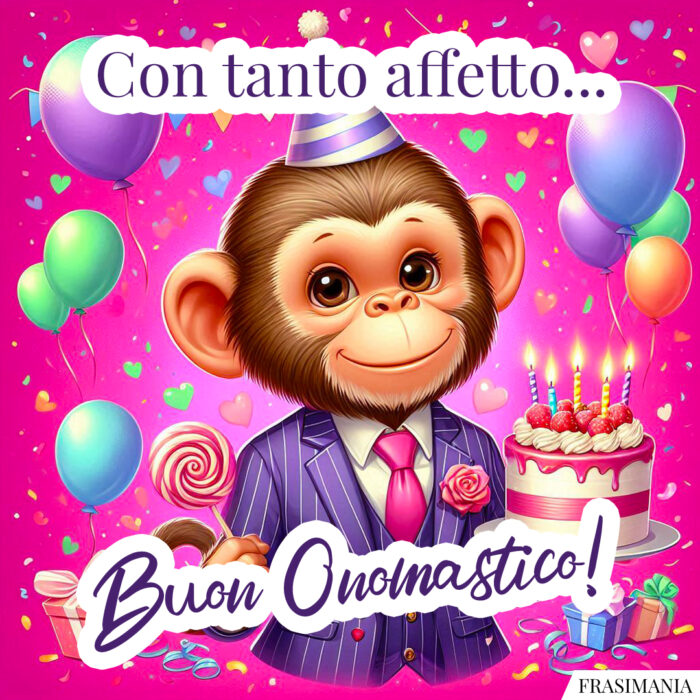 Con tanto affetto… Buon Onomastico!
