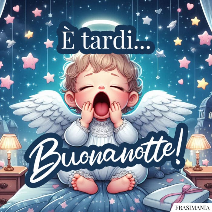 Buonanotte angeli tardi