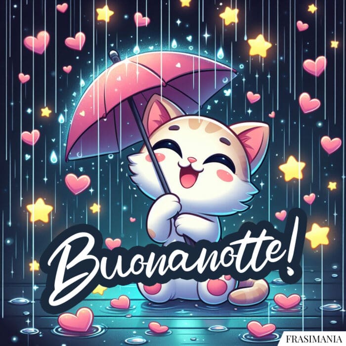 25 Immagini Della Buonanotte Con La Pioggia nuovissime 