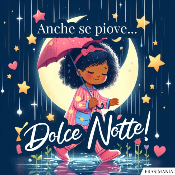 Anche se piove… Dolce Notte!