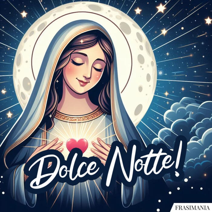 Buonanotte religiose dolce