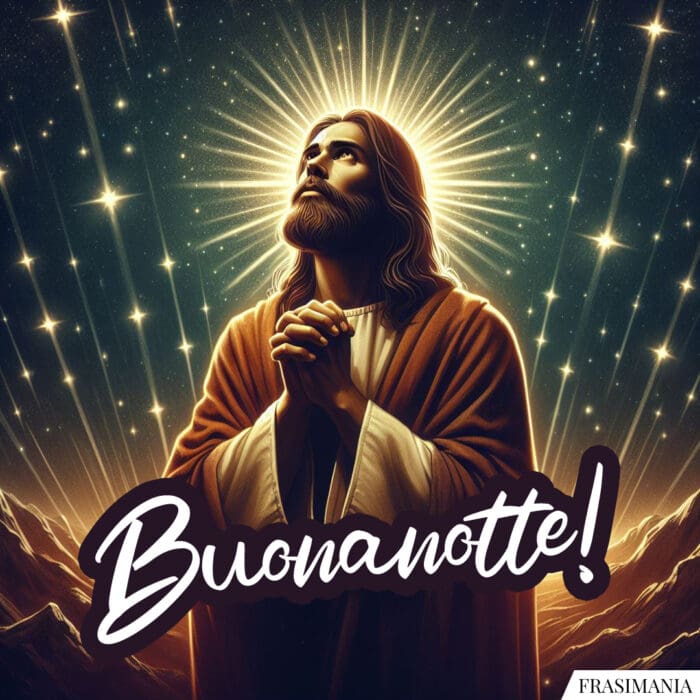 Buonanotte religiose Gesù