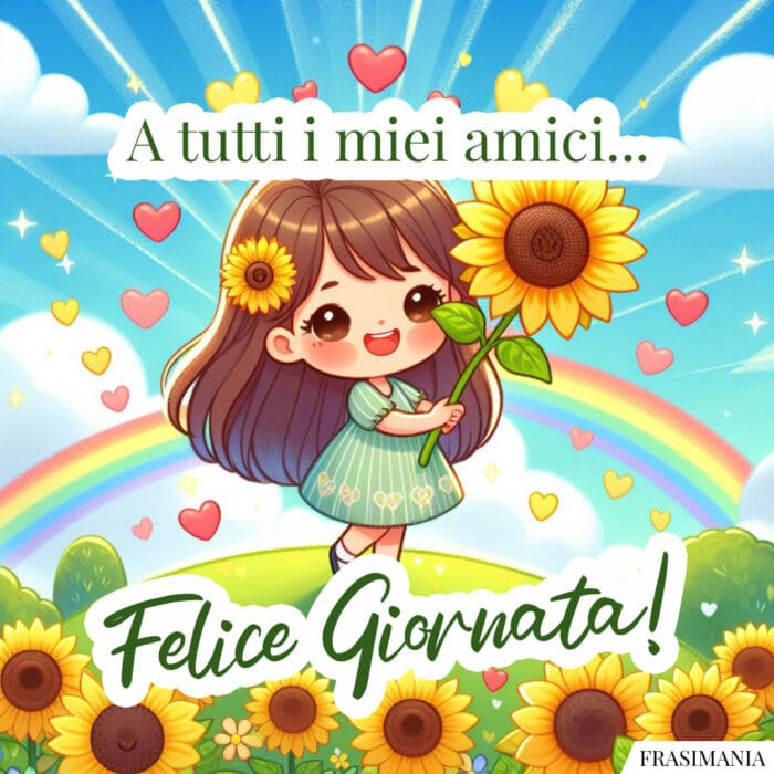 A tutti i miei amici… Felice Giornata!