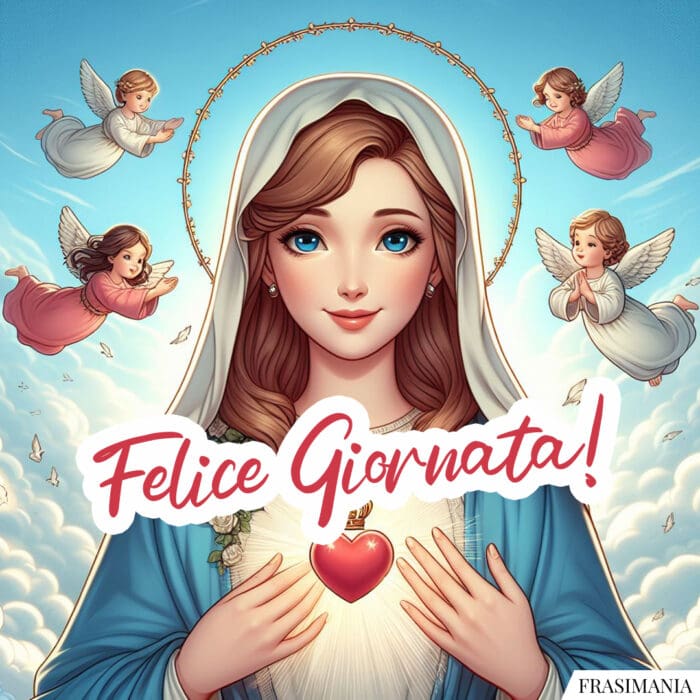 Buongiorno religiose Maria felice