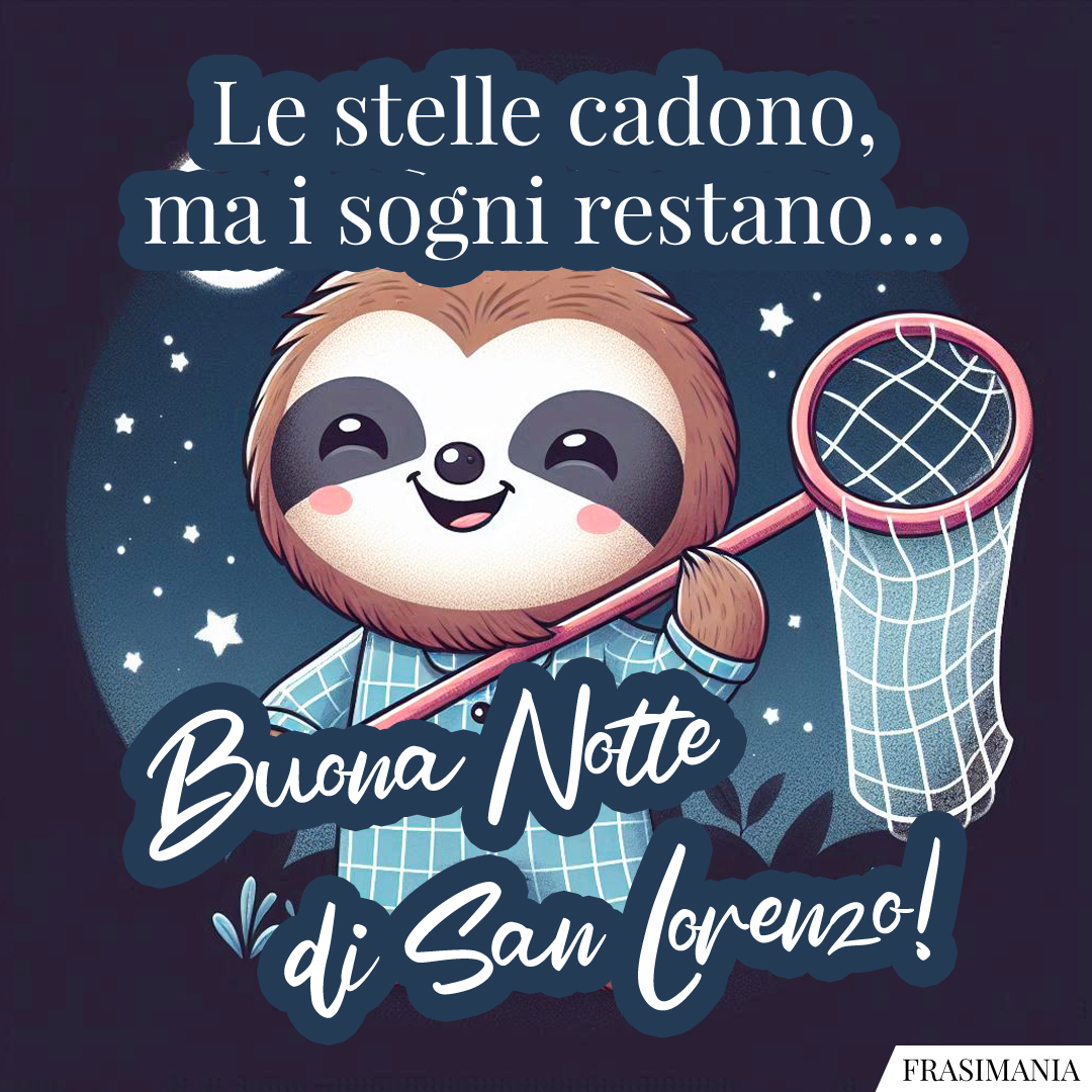 Le stelle cadono, ma i sogni restano… Buona Notte di San Lorenzo!