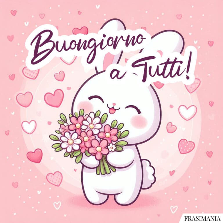Immagini di buongiorno a tutti (nuovissime)