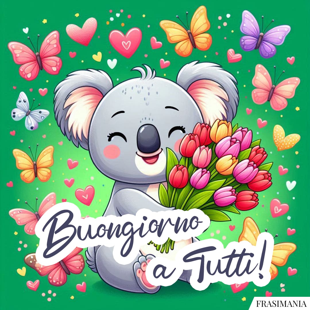Buongiorno a Tutti!