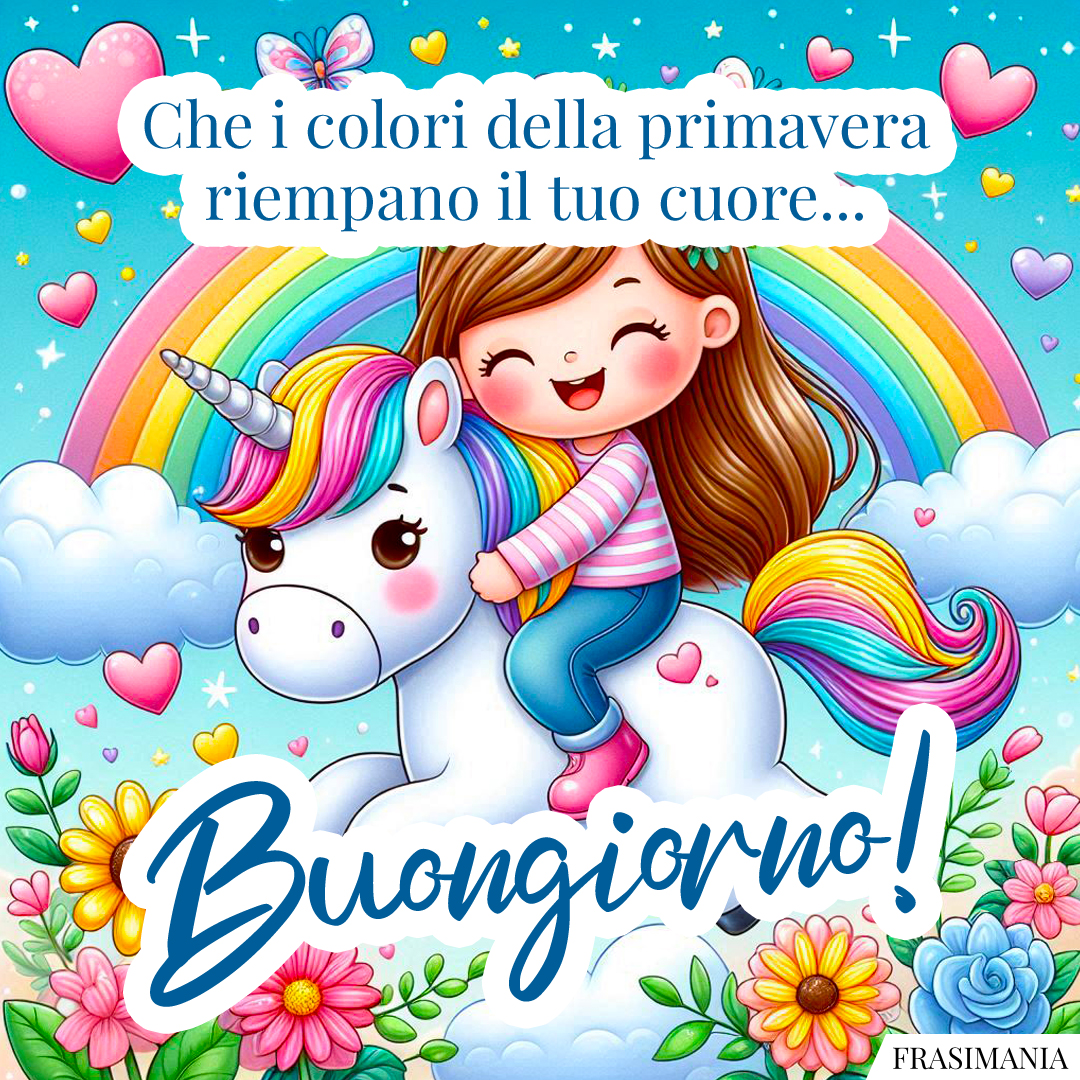Che i colori della primavera riempano il tuo cuore... Buongiorno!